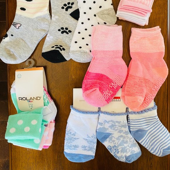 BRAND NEW Baby Toddler Girl 1-3 Years Socks Bundles - Picture 2 of 2
